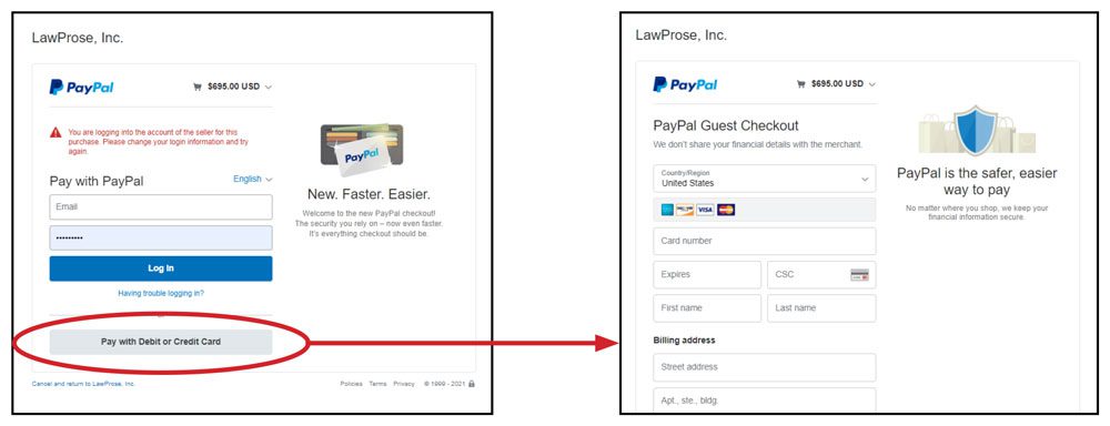 PayPal e-learning Site - Step-by-Step Instructions and Troubleshooting